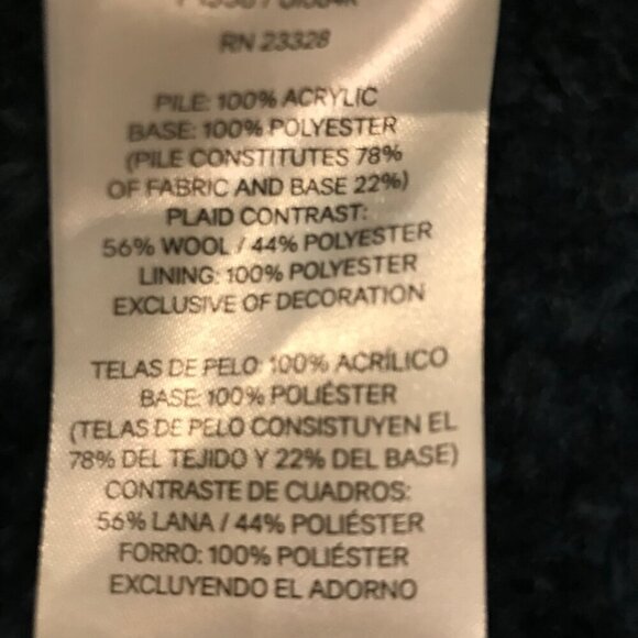 PENDLETON WOOLEN MILLS WOMENS SHERPA JACKET SIZE L - Picture 6 of 8